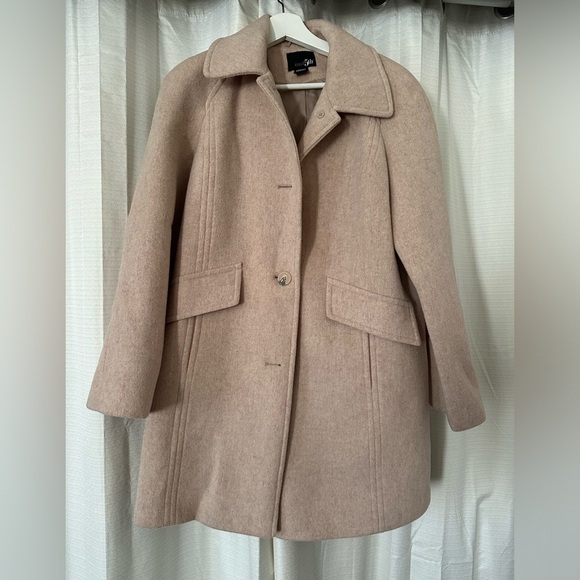 East 5th Tan Wool Coat size Med - Picture 1 of 4
